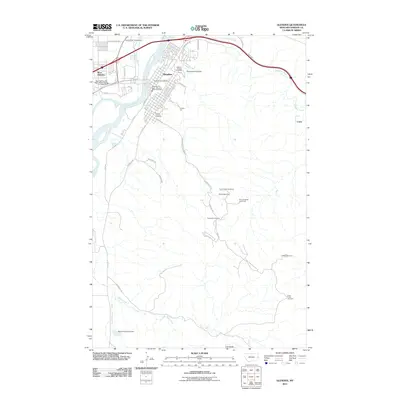 2011 Map of Glendive, 2011 Print