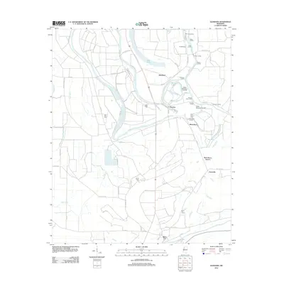 2012 Map of Glendora, 2012 Print