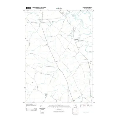 2013 Map of Glenfield, 2013 Print