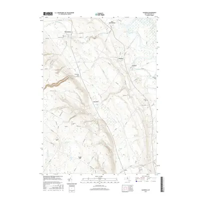 2016 Map of Glenfield, 2016 Print