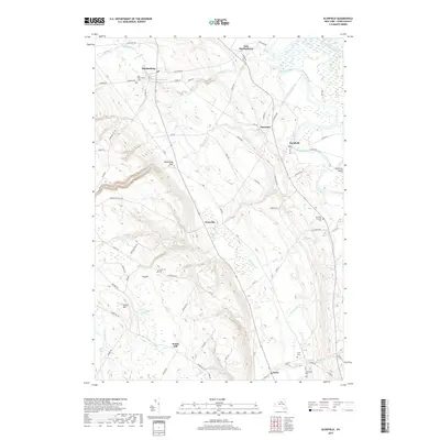 2019 Map of Glenfield, 2019 Print