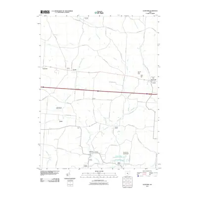 2010 Map of Glenford, 2010 Print