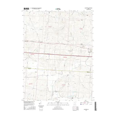 2016 Map of Glenford, 2016 Print