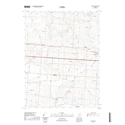 2019 Map of Glenford, 2019 Print