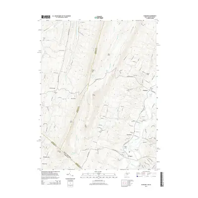 2014 Map of Glengary, 2014 Print