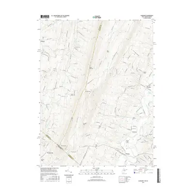 2016 Map of Glengary, 2016 Print