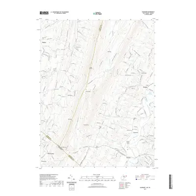 2019 Map of Glengary, 2019 Print
