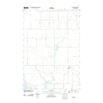 2012 Map of Glenham, 2012 Print