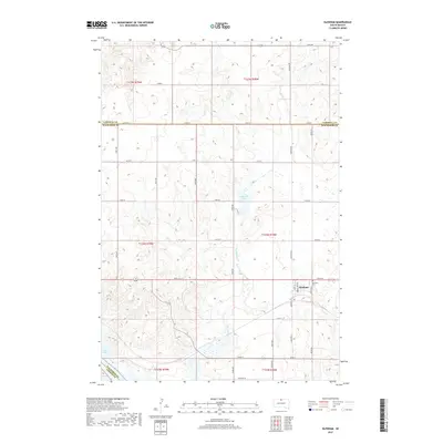 2017 Map of Glenham, 2017 Print