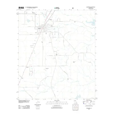 2012 Map of Glenmora, 2012 Print