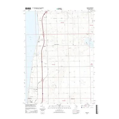 2014 Map of Glenn, 2014 Print