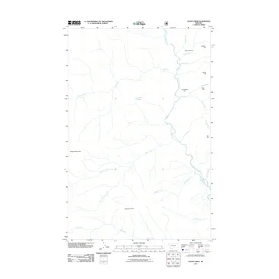 2011 Map of Glenn Creek, 2011 Print
