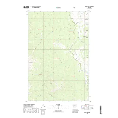 2020 Map of Glenn Creek, 2020 Print