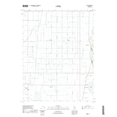 2018 Map of Glenn, 2018 Print