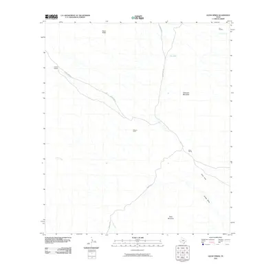 2010 Map of Glenn Spring, 2010 Print