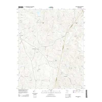 2014 Map of Glenn Springs, 2014 Print