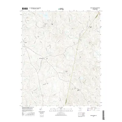 2017 Map of Glenn Springs, 2017 Print