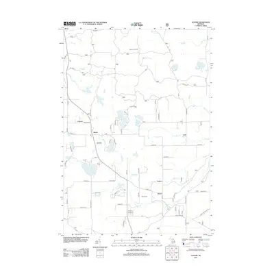2012 Map of Glennie, 2012 Print