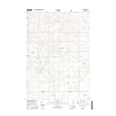 2014 Map of Glennie, 2014 Print