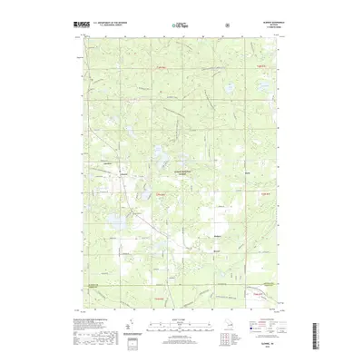 2019 Map of Glennie, 2019 Print