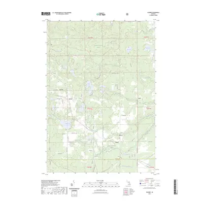 2023 Map of Glennie, 2023 Print