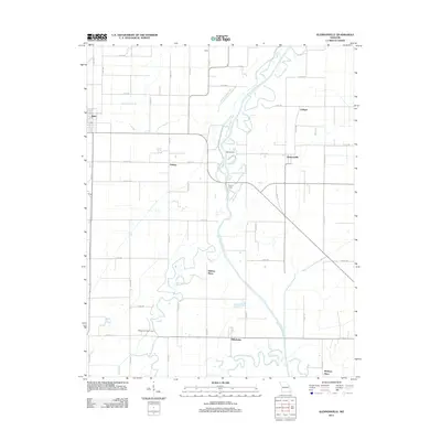 2011 Map of Glennonville, 2011 Print