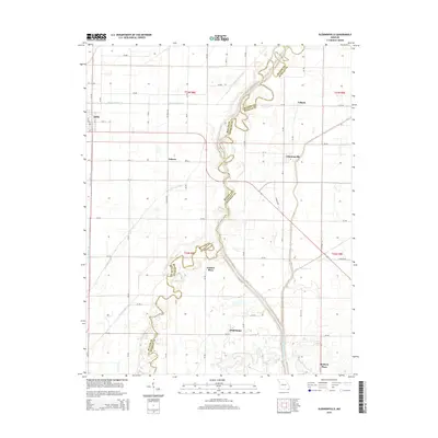 2015 Map of Glennonville, 2015 Print