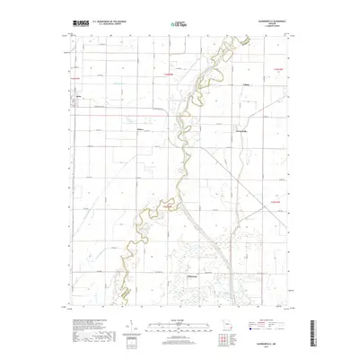2017 Map of Glennonville, 2017 Print