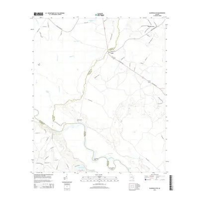 2014 Map of Glennville SW, 2014 Print