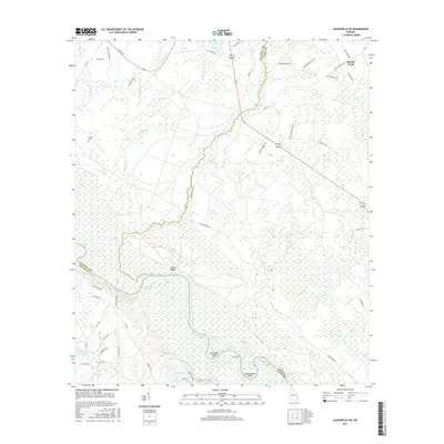 2017 Map of Glennville SW, 2017 Print