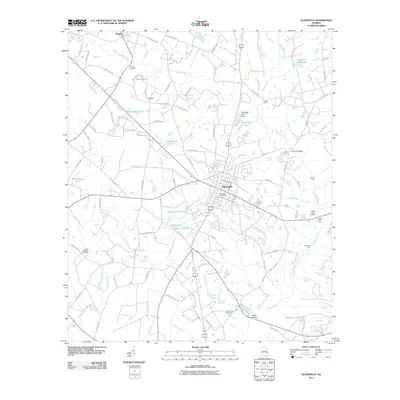 2011 Map of Glennville, 2011 Print