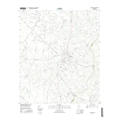 2017 Map of Glennville, 2017 Print
