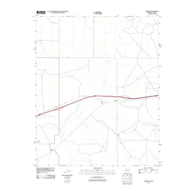 2010 Map of Glenrio, 2010 Print