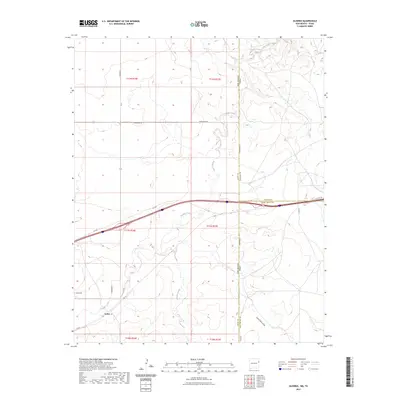 2023 Map of Glenrio, 2023 Print