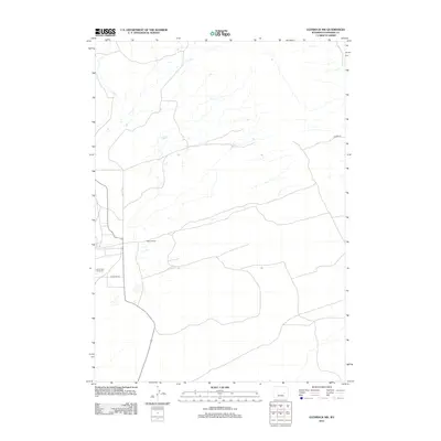 2012 Map of Glenrock NW, 2012 Print