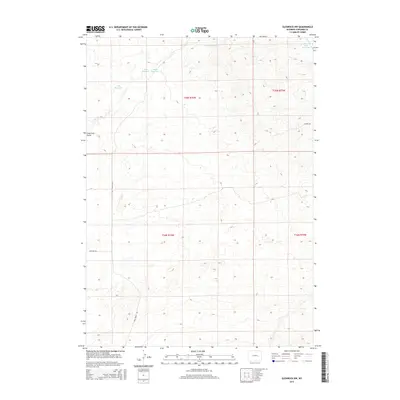 2015 Map of Glenrock NW, 2015 Print