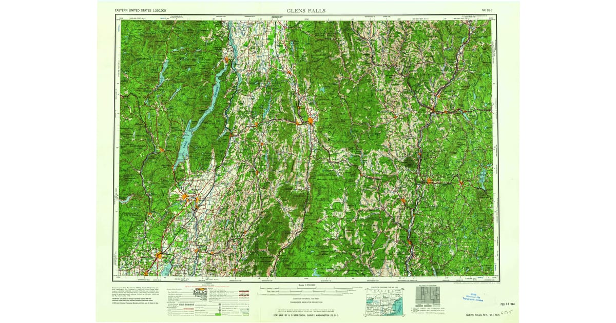 1960s Maps of Marlow NH Pastmaps - Glens Falls Warren County Ny Usgs Topo 1964 Og 1200x630 