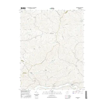 2016 Map of Glensboro, 2016 Print