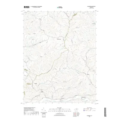 2019 Map of Glensboro, 2019 Print