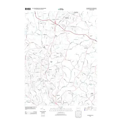 2013 Map of Glenshaw, 2013 Print