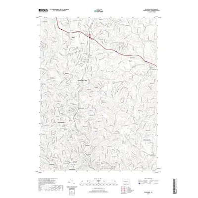 2019 Map of Glenshaw, 2019 Print