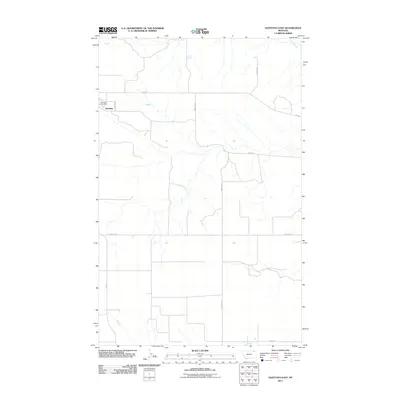 2011 Map of Glentana East, 2011 Print