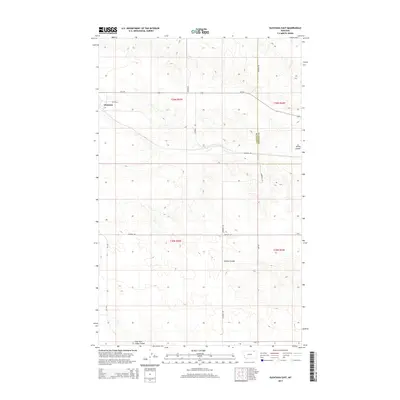2014 Map of Glentana East, 2014 Print