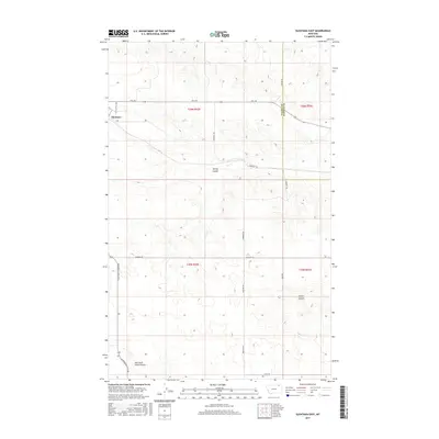 2017 Map of Glentana East, 2017 Print