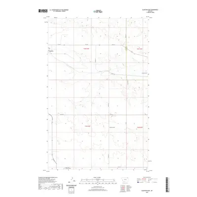 2020 Map of Glentana East, 2020 Print