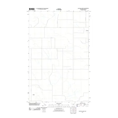 2011 Map of Glentana West, 2011 Print