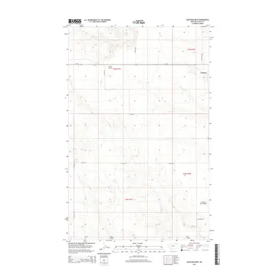 2014 Map of Glentana West, 2014 Print