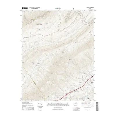 2016 Map of Glenvar, 2016 Print