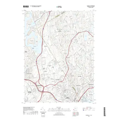 2018 Map of Glenville, 2018 Print