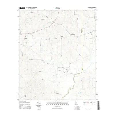 2014 Map of Glenwood, 2014 Print